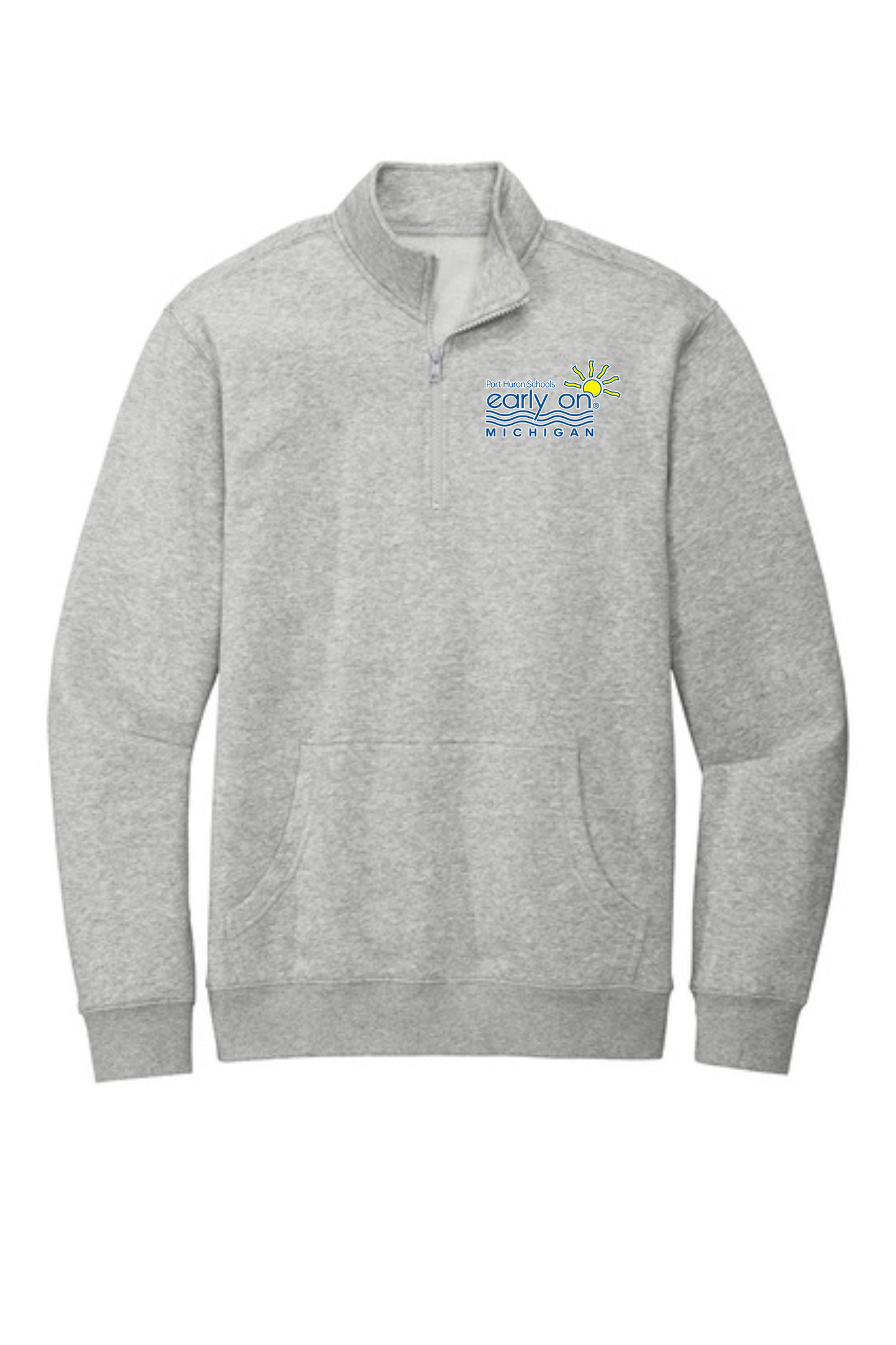 PHS – District DT6106 – Perfect Weight® Fleece ¼-Zip