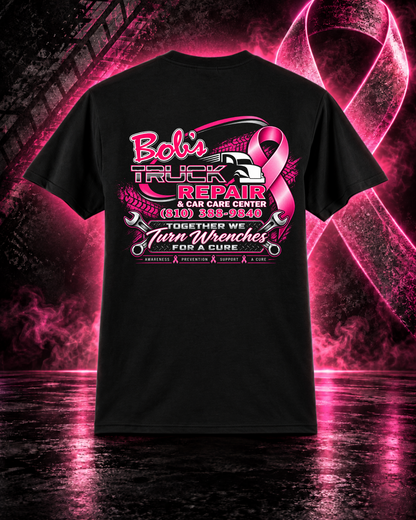 Bob’s Truck Repair – Turning Wrenches for a Cure Short Sleeve Tee