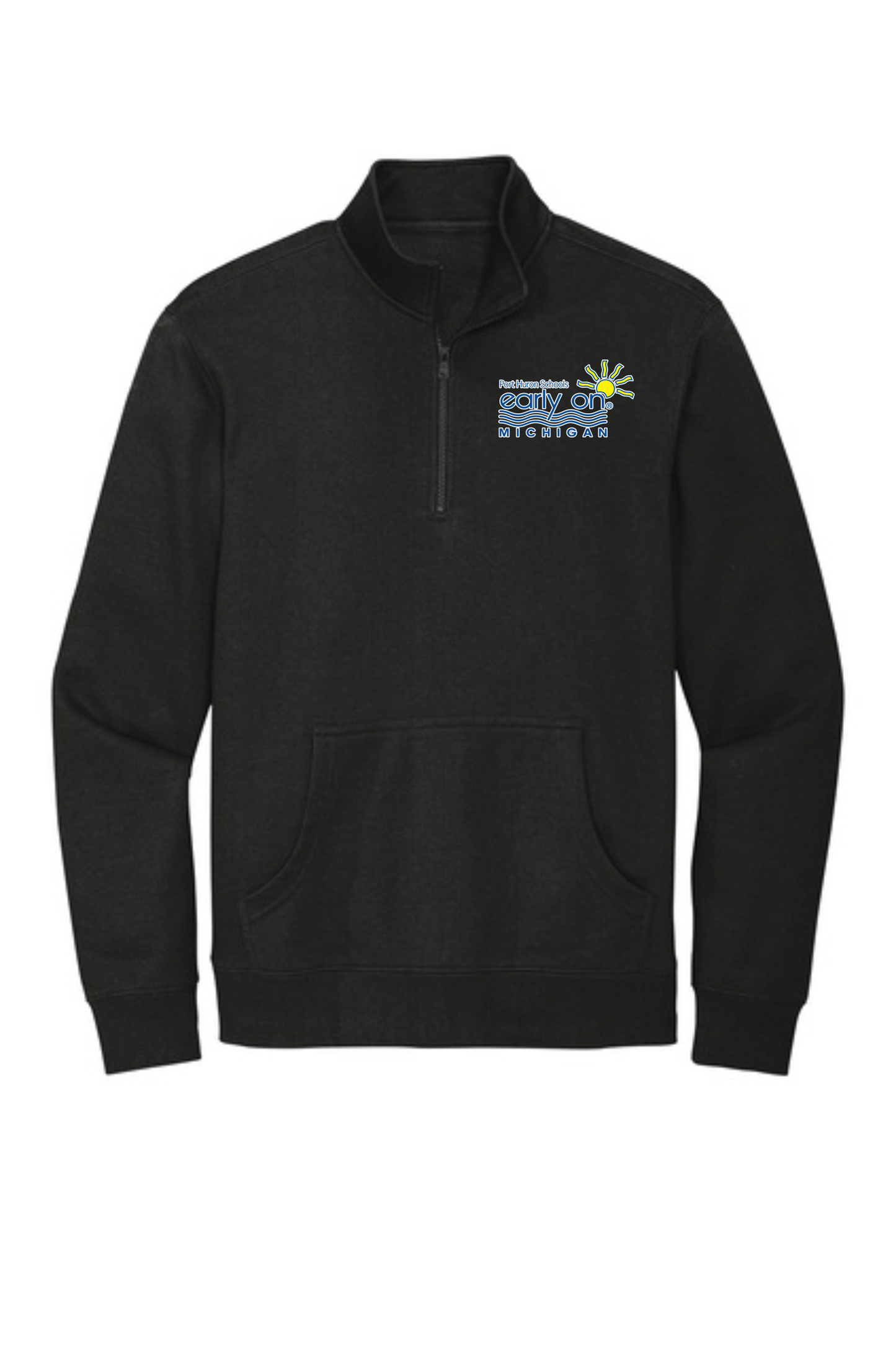 PHS – District DT6106 – Perfect Weight® Fleece ¼-Zip