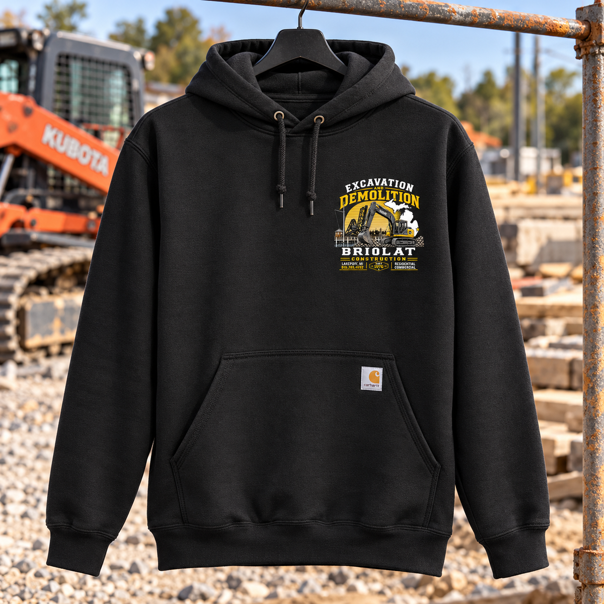 Briolat new excavator Carhartt CTK121 Black front