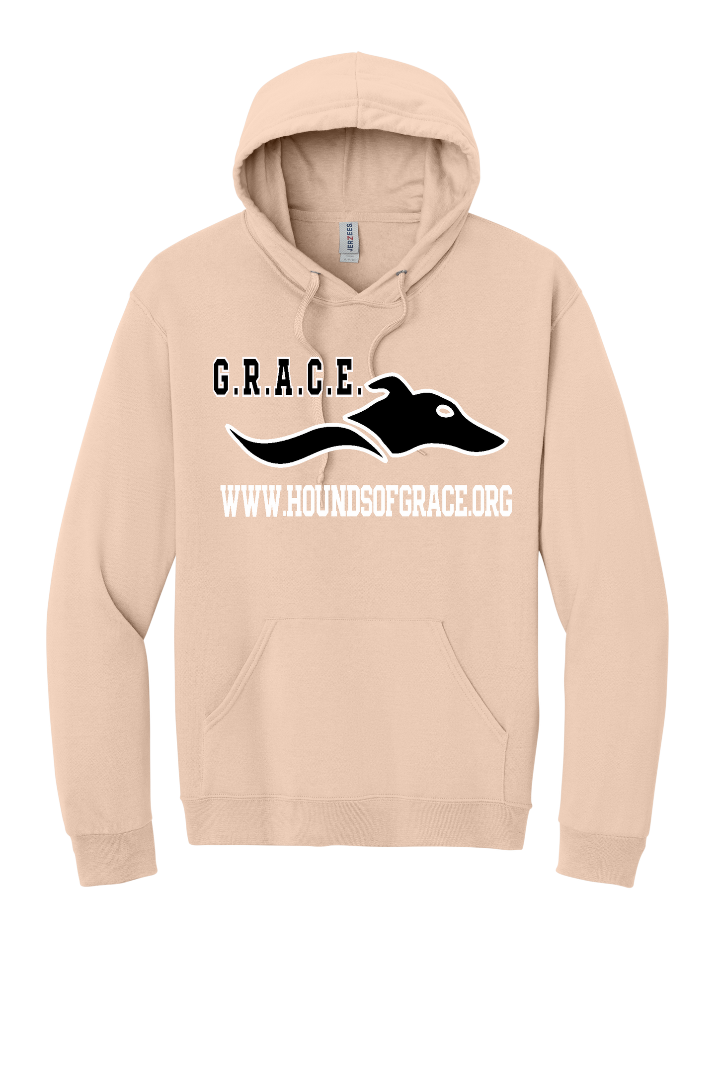 Hounds of GRACE IC49M Midweight Hoodie – Blush Pink