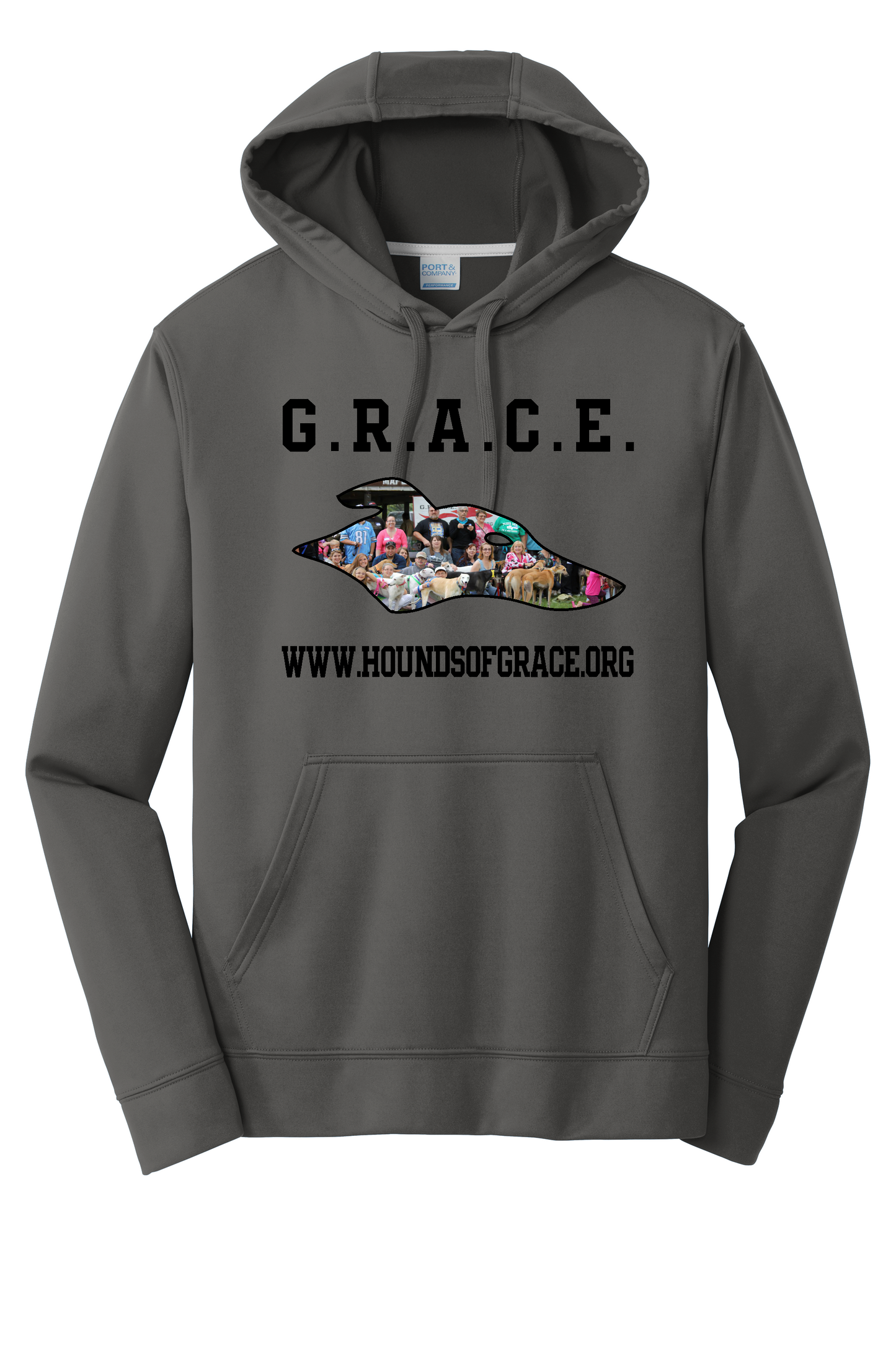 Hounds of GRACE Performance Hoodie PC590h/yh(Adult + Youth)