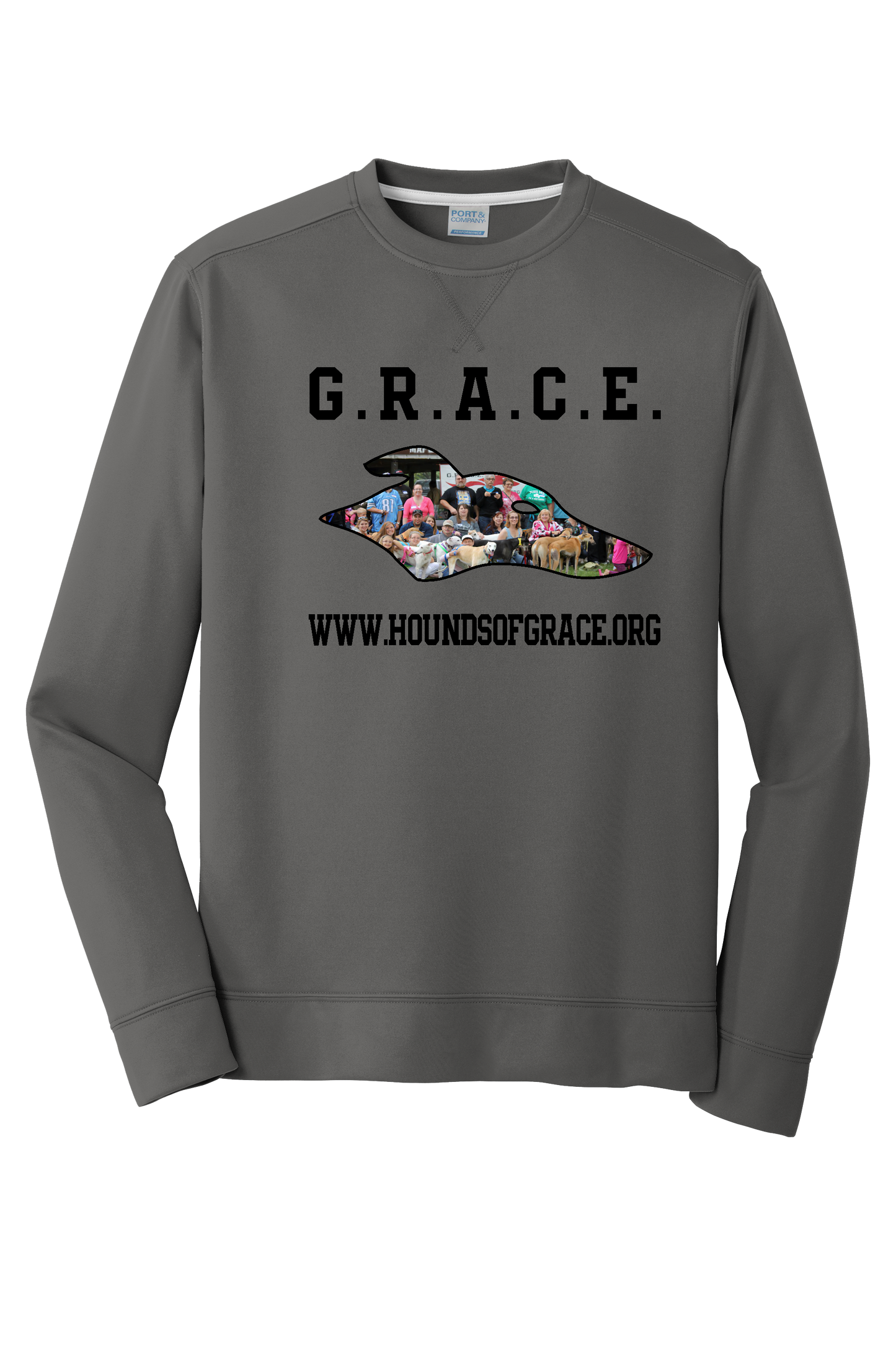 Hounds of GRACE PC590 Performance Crewneck Sweatshirt