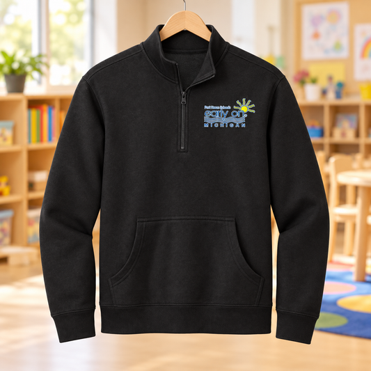 Early On DT6106 black embroidered in an early childhood classroom