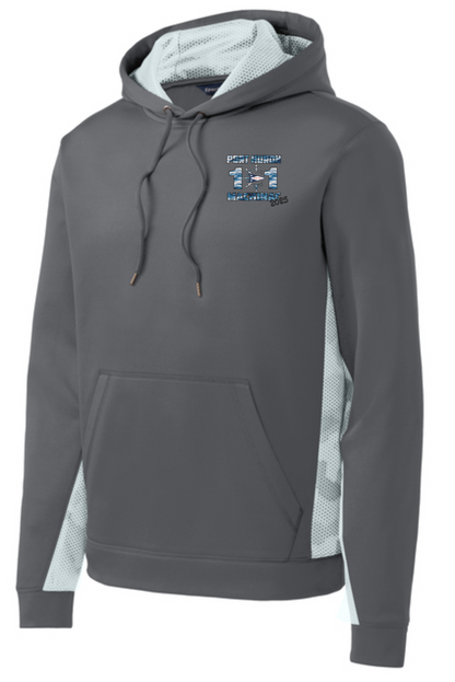 PHYC Sport-Tek® Sport-Wick® CamoHex Fleece Colorblock Hooded Pullover