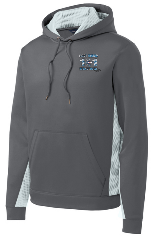 PHYC Sport-Tek® Sport-Wick® CamoHex Fleece Colorblock Hooded Pullover