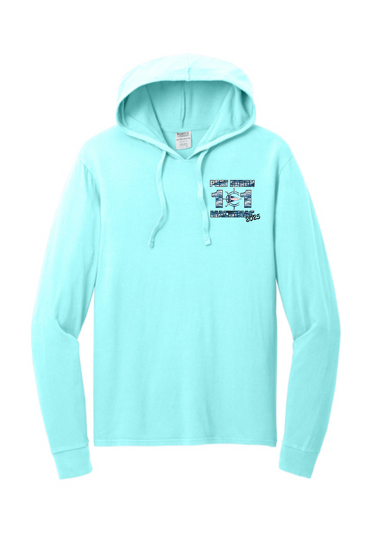 PHYC Port & Company® Beach Wash® Garment-Dyed Pullover Hooded Tee