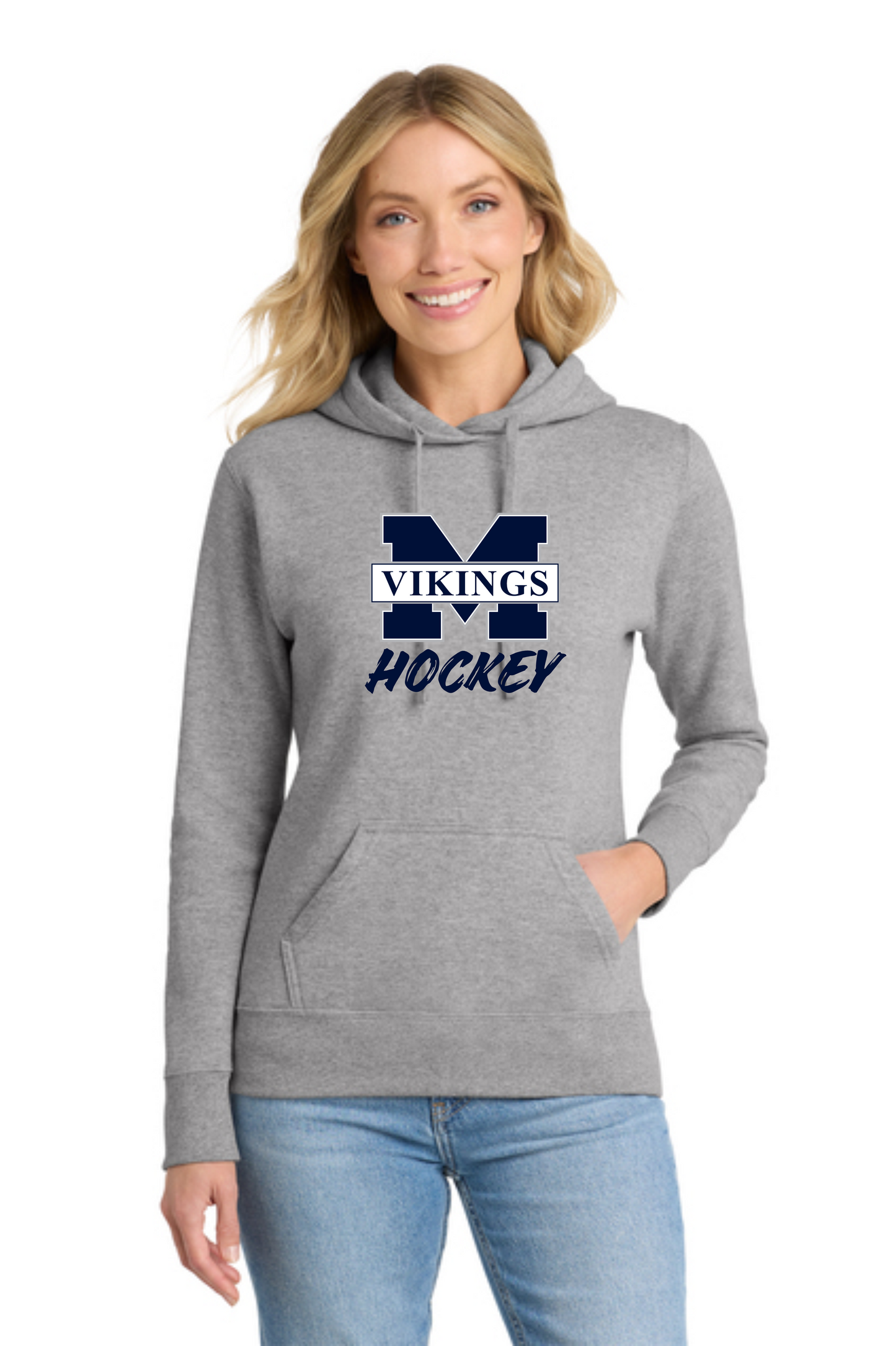 MV - LPC78H  Port & Co™ Women's Core Fleece Pullover Hooded Sweatshirt