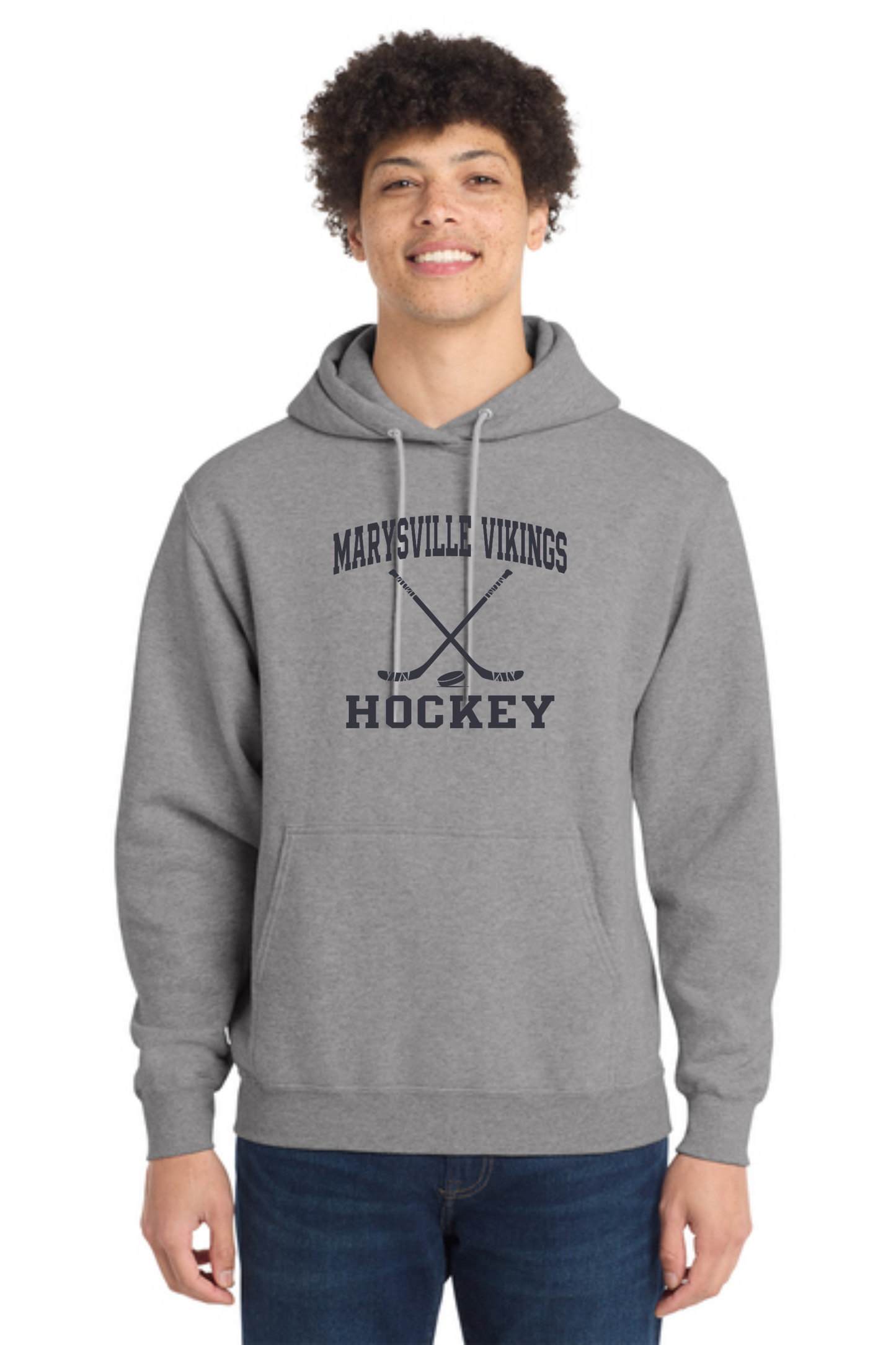 MV-Port & Company® Core Fleece Pullover Hooded Sweatshirt