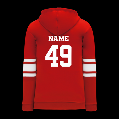 Ice Hawks Hockey Lace Hoodie AK1845