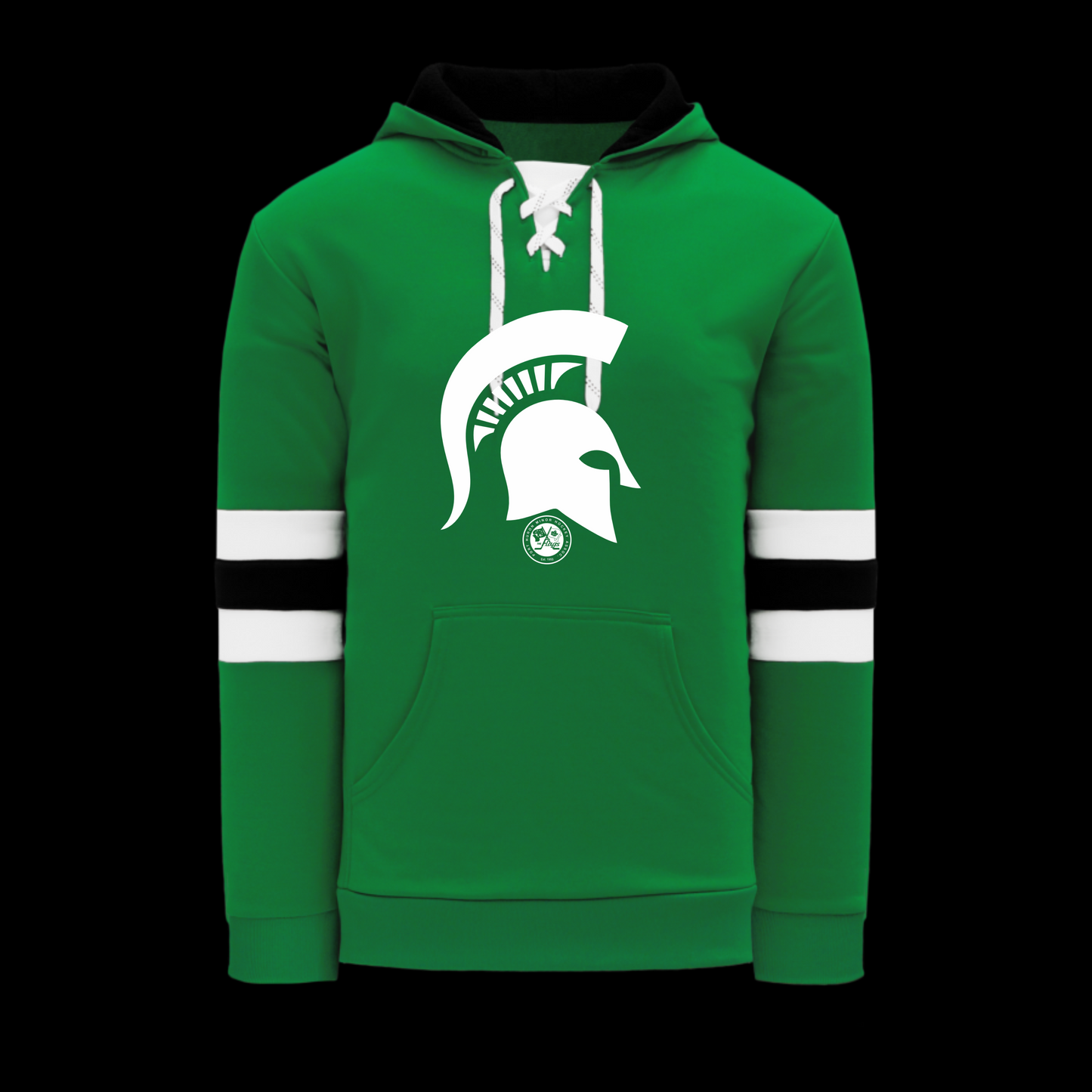Spartans Hockey Lace Hoodie AK1845