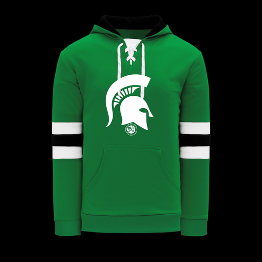Spartans Hockey Lace Hoodie AK1845