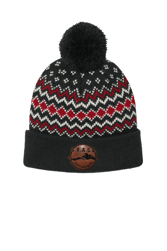 Hounds of GRACE C991 Two-Tone Hat – Black/Red