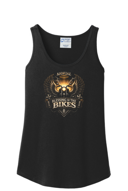 Blessing of the Bikes ch 4 Ladies Tank Top – LPC54TT