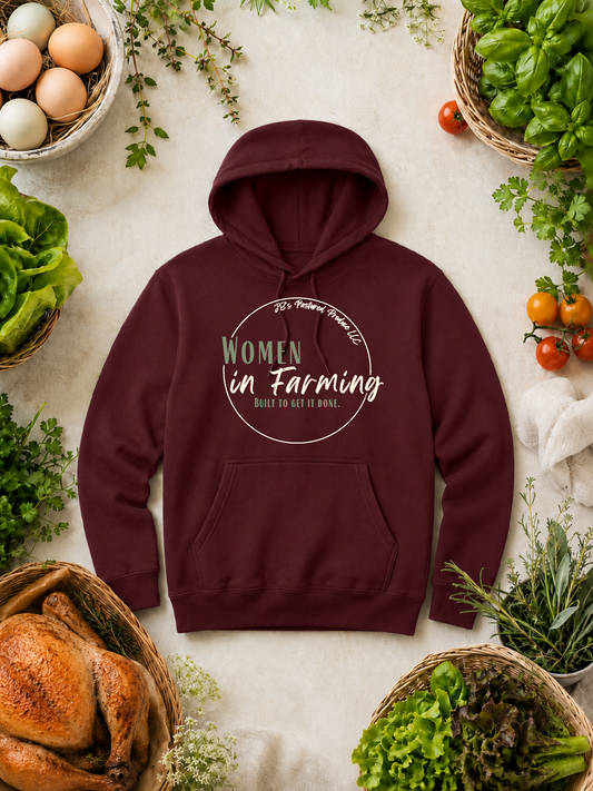 Women in Farming Hoodie - VIP