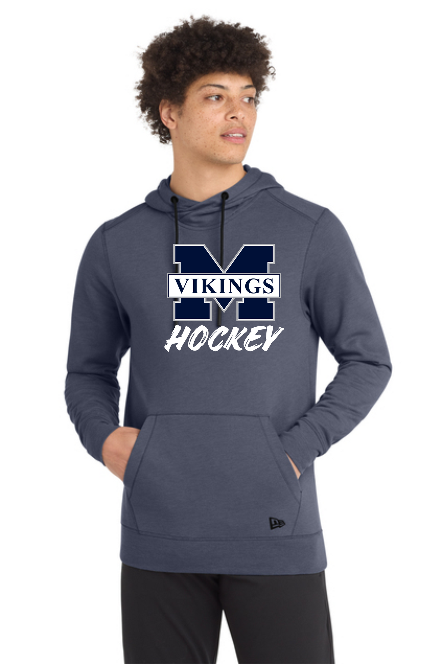 MV-New Era® NEA510 Tri-Blend Fleece Pullover Hoodie