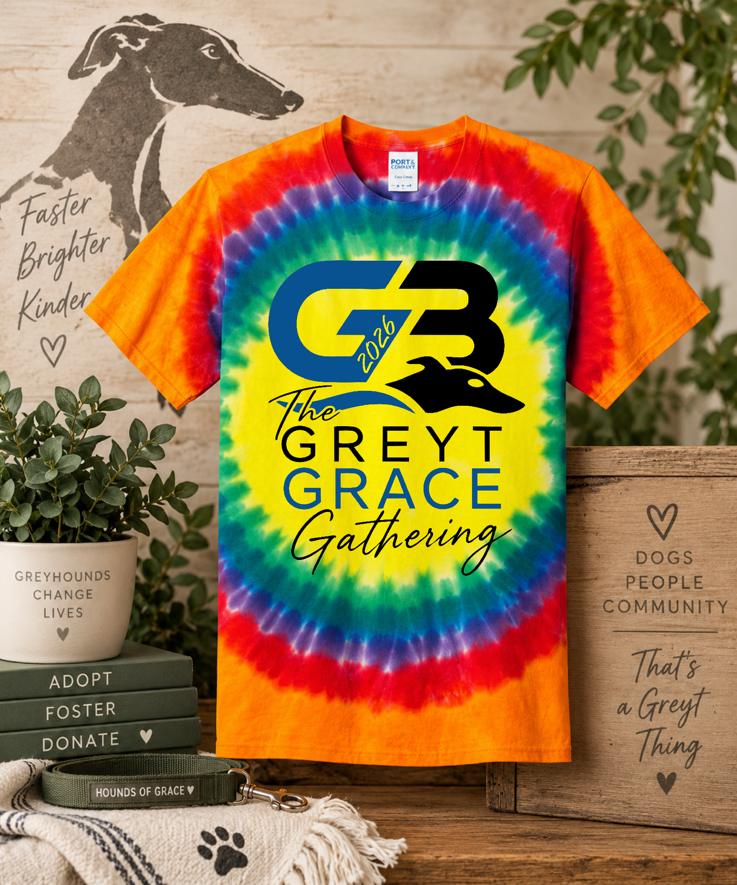2026 G3 – The Greyt Grace Gathering PC149 Window Tie-Dye Tee