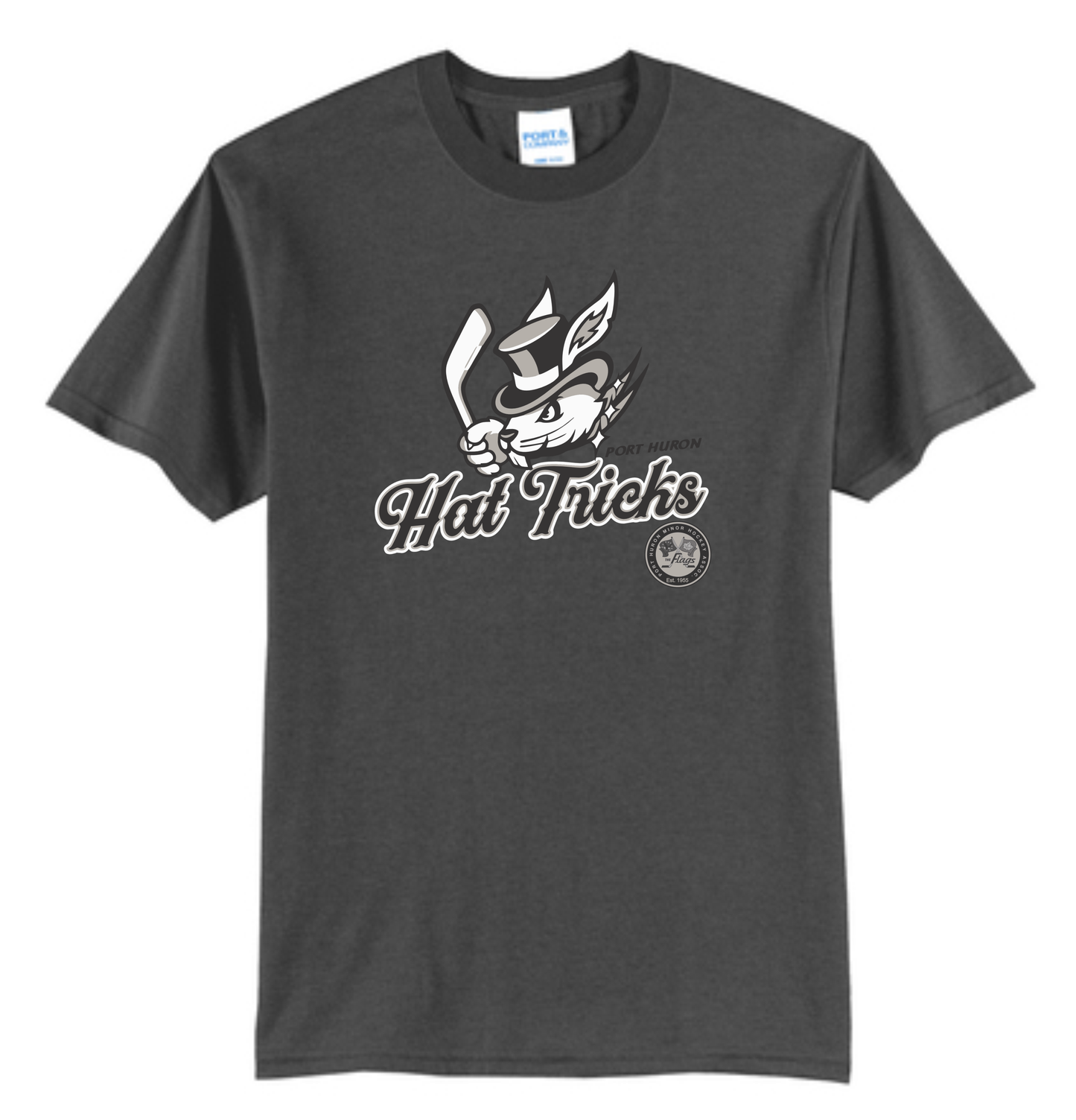 Hat Tricks Hockey Tee PC55