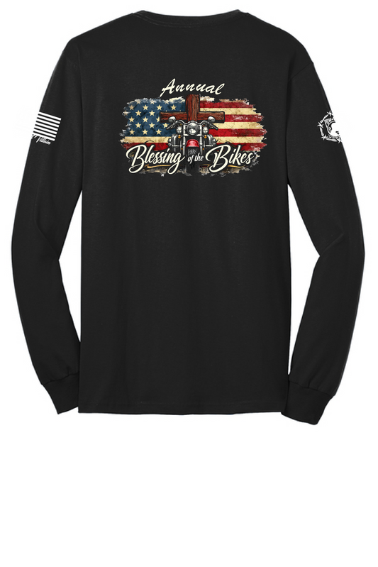 Blessing of the Bikes Long Sleeve T-Shirt – PC55LS