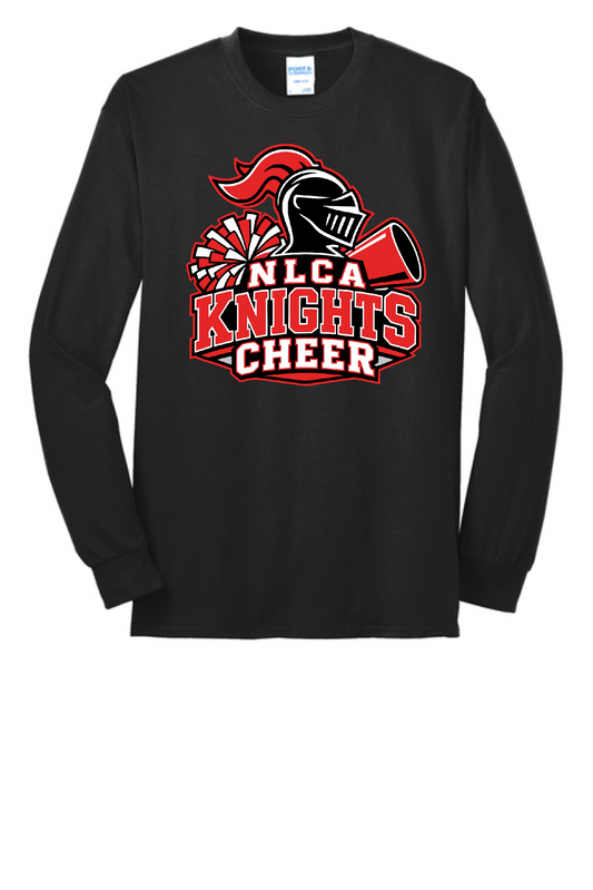 NLCA Knights Cheer Long Sleeve Shirt
