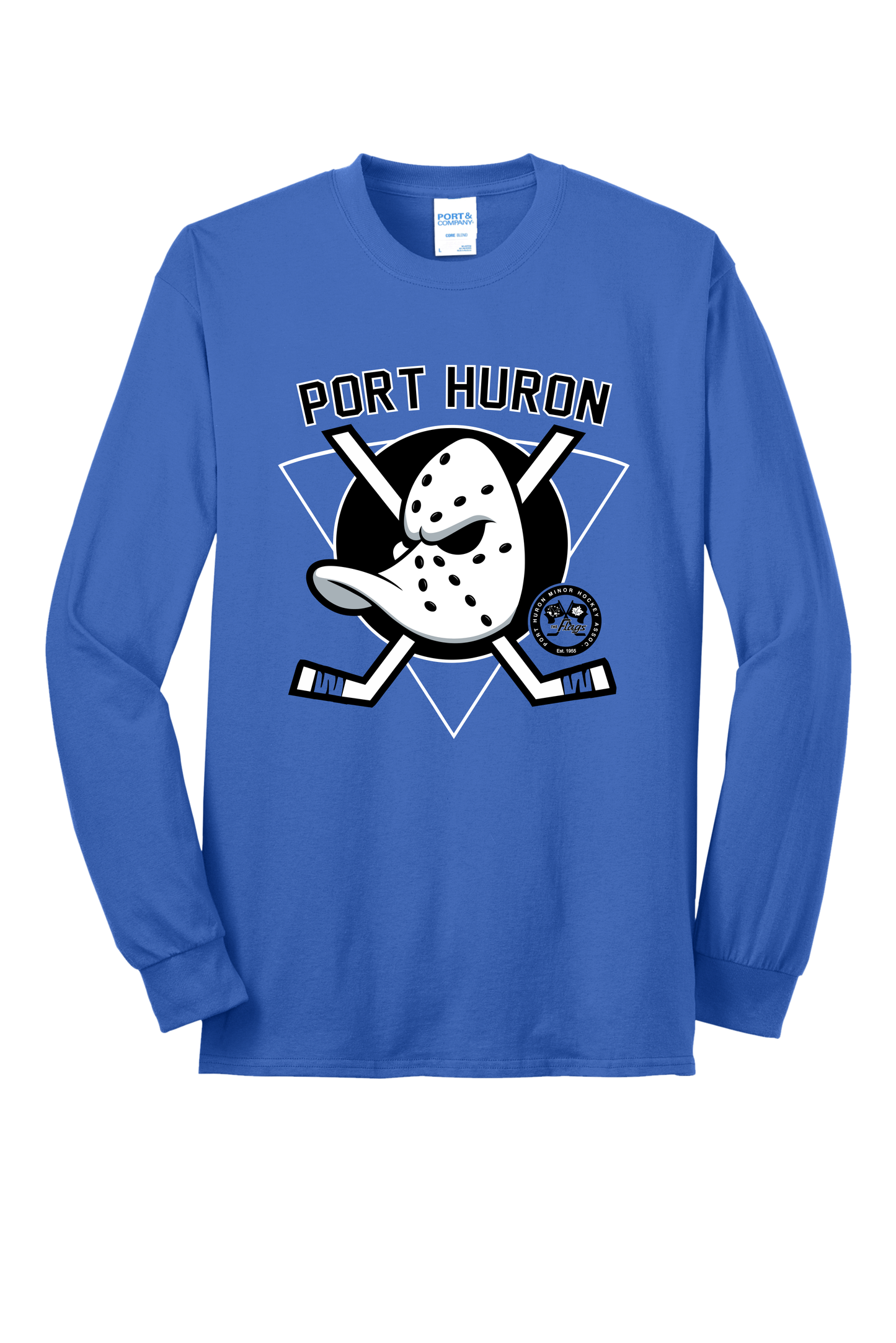 Mighty Ducks Hockey Long Sleeve Tee PC55LS