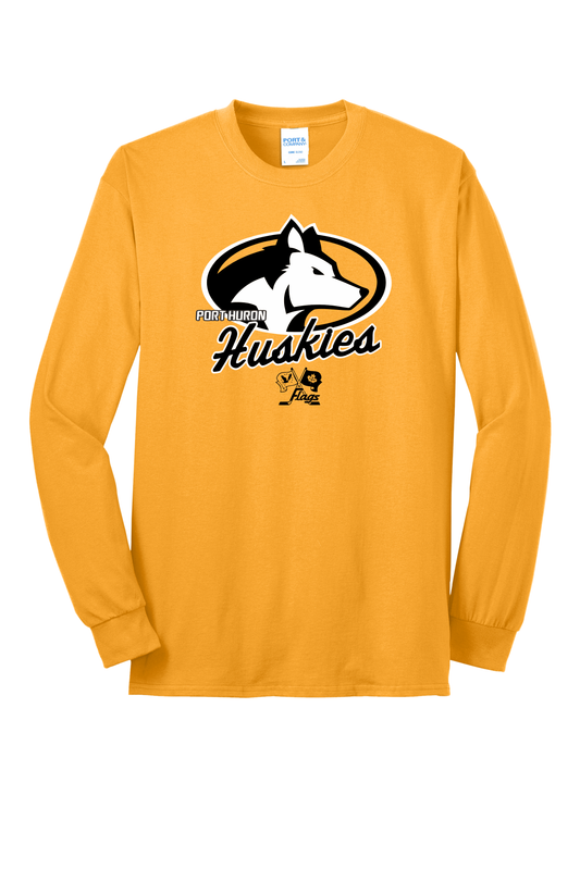 Huskies Hockey Long Sleeve Tee PC55LS