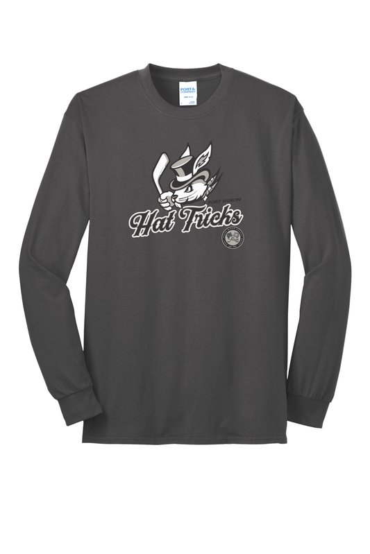 HatTricks Hockey Long Sleeve Tee PC55LS