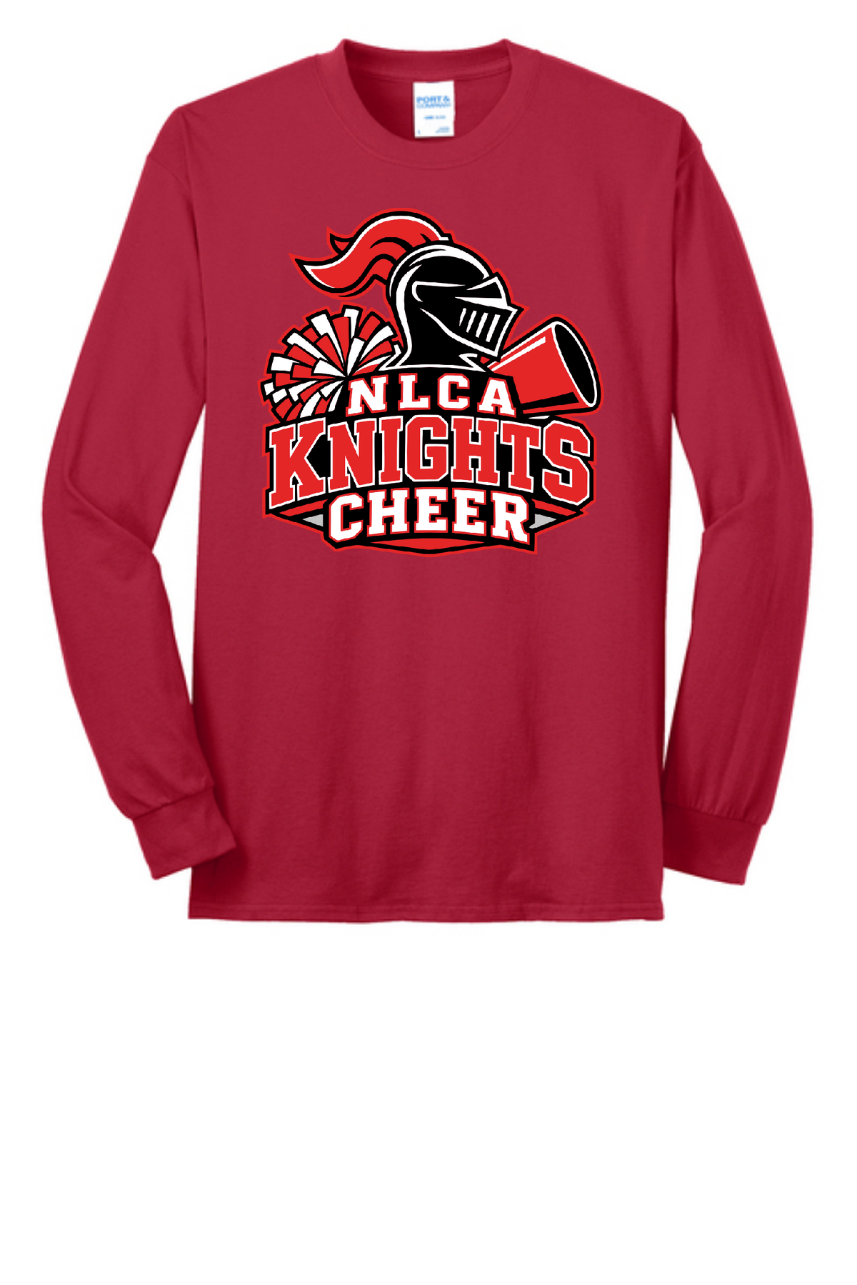 NLCA Knights Cheer Long Sleeve Shirt