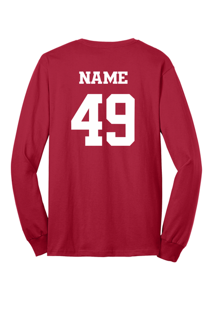 Ice Hawks Hockey Long Sleeve Tee PC55LS