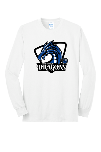 Dragons Hockey Long Sleeve Tee PC55LS