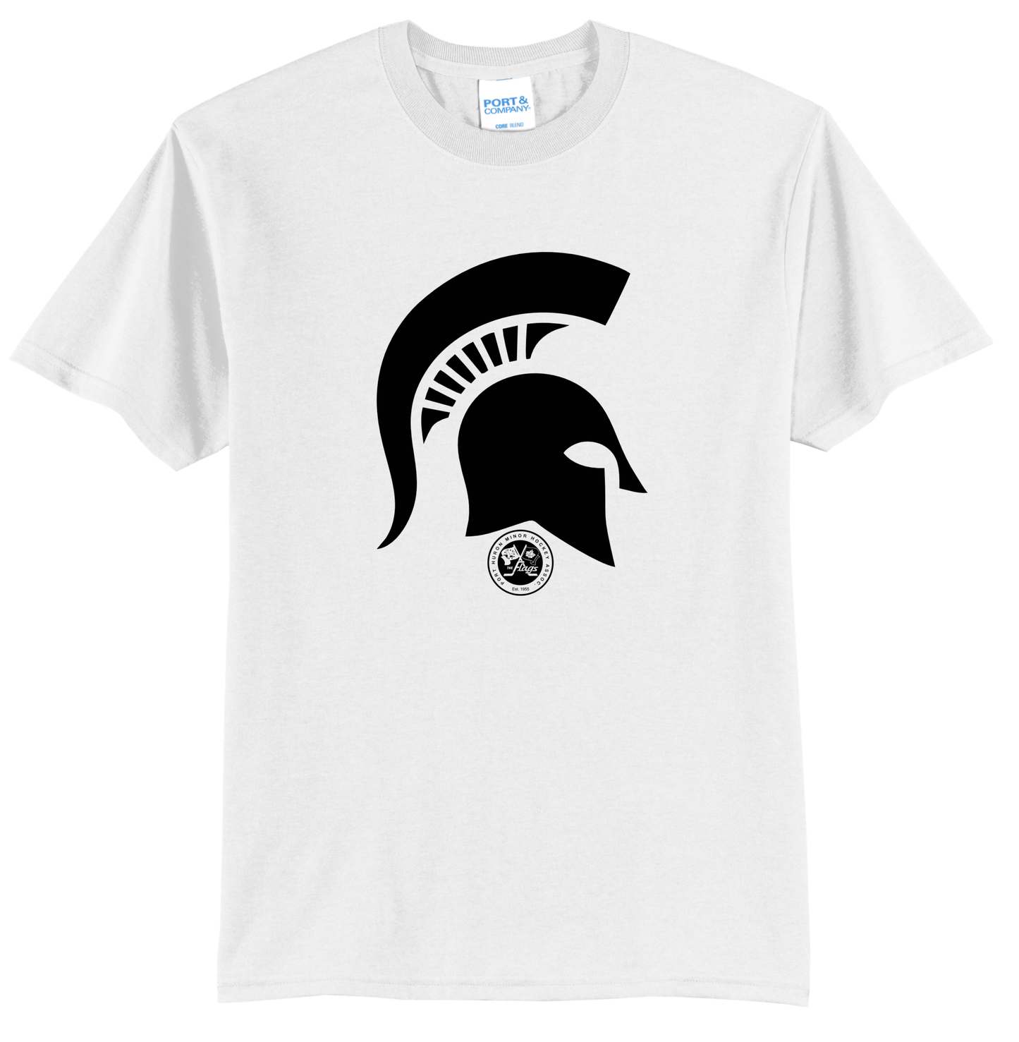 Spartans Huskies Hockey Tee PC55