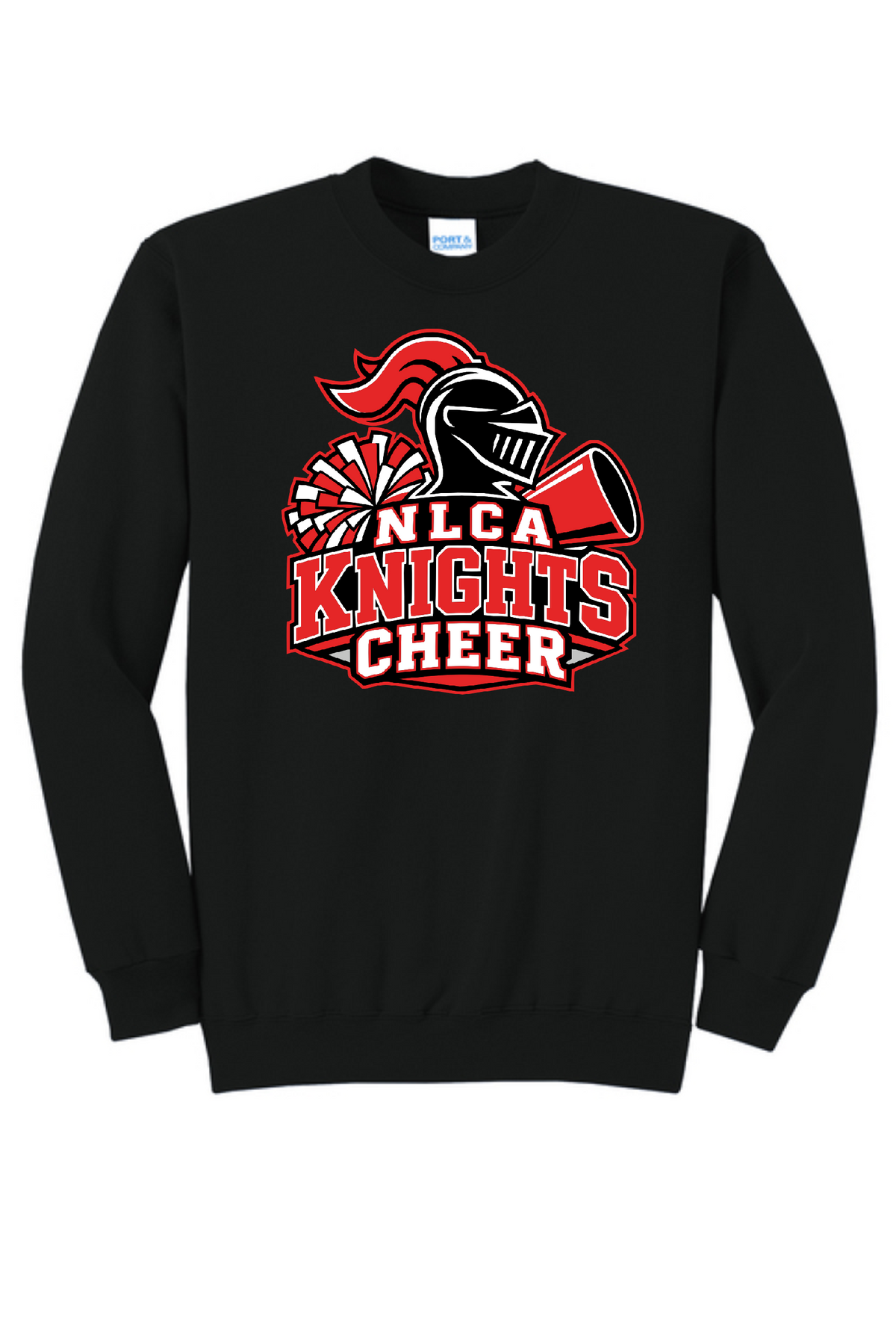 NLCA Knights Cheer Crewneck Sweatshirt