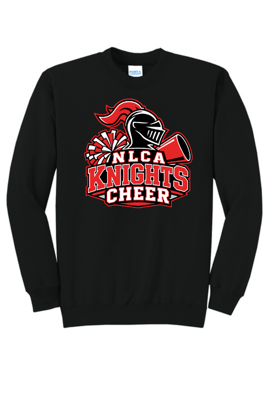 NLCA Knights Cheer Crewneck Sweatshirt