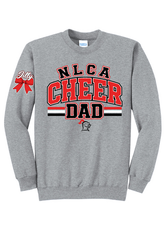 NLCA Cheer Dad Crewneck Sweatshirt
