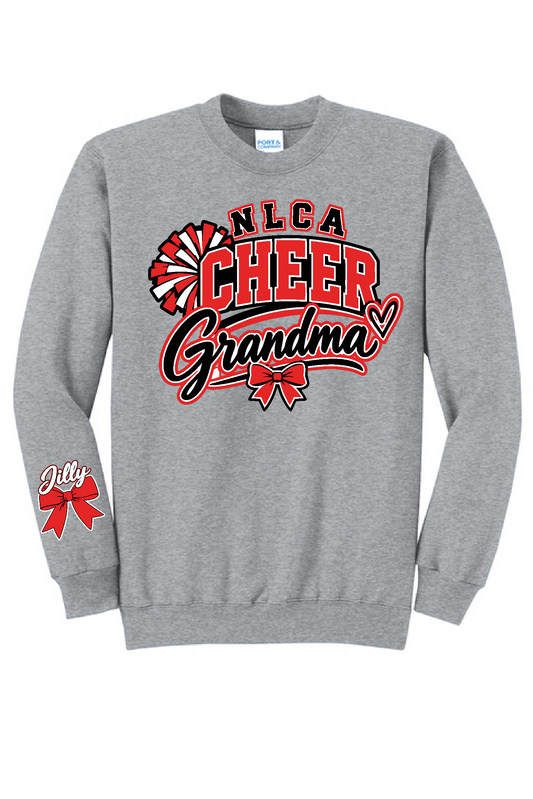 NLCA Cheer Grandma Crewneck Sweatshirt