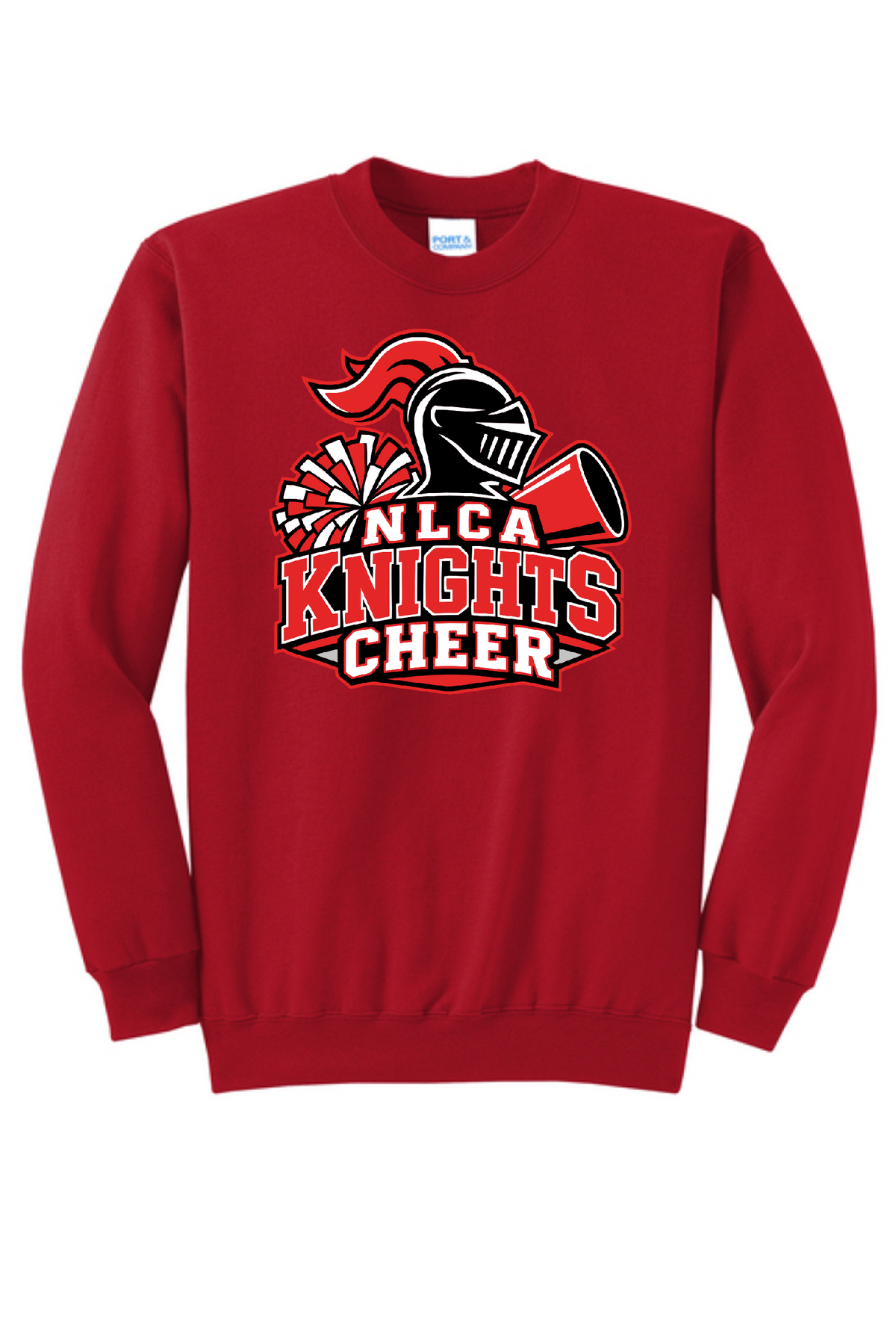 NLCA Knights Cheer Crewneck Sweatshirt