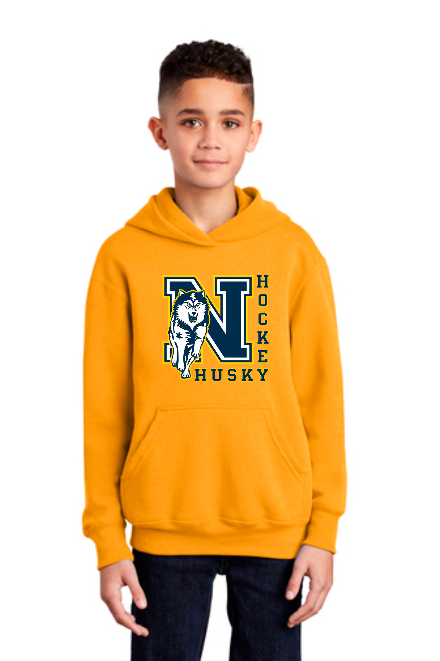 Port & Company® Youth Core Fleece Pullover Hooded Sweatshirt