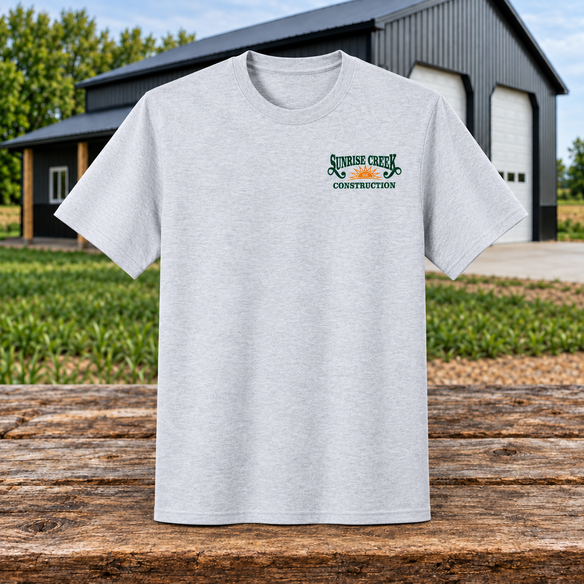 Sunrise Creek 29M — Ash — Front — barn and timber product mockup