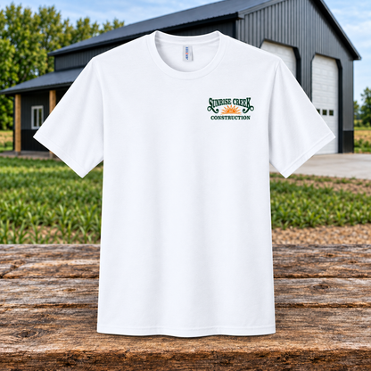 Sunrise Creek 29M — White — Front — barn and timber product mockup