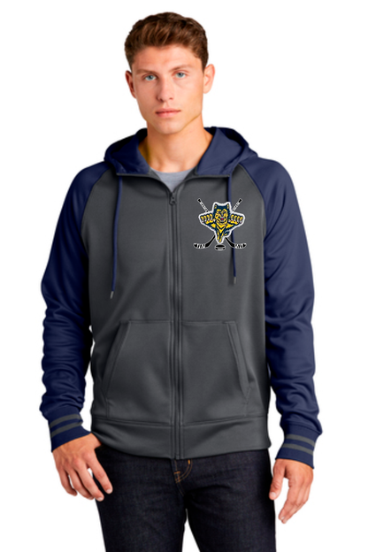 Sport-Tek® Sport-Wick® Varsity Fleece Full-Zip Hooded Jacket