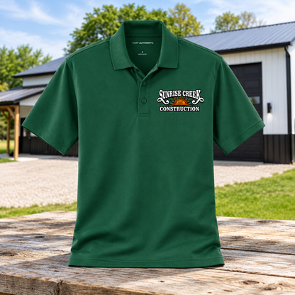 Sunrise Creek — K110 — front — barn and timber mockup