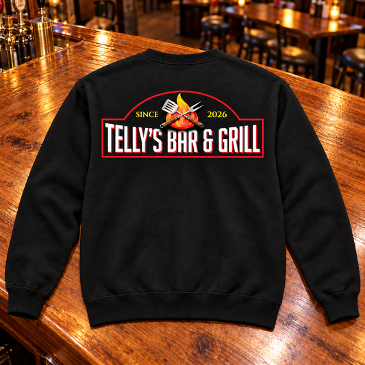 Black | Back | Original | Telly's PC78-classic-back on a wood bar top
