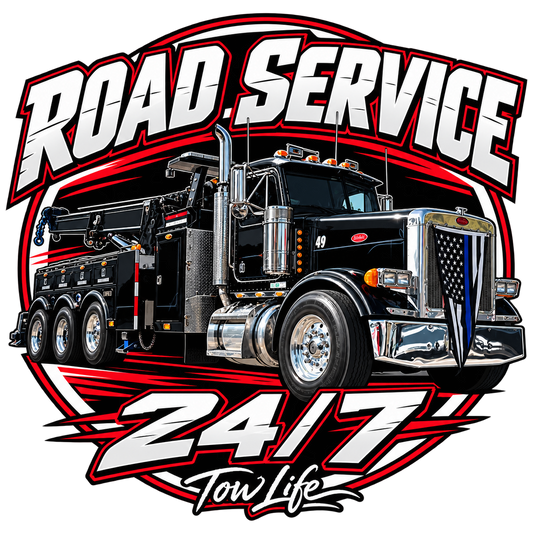 Tow Life design 72 — Road Service / 24-7