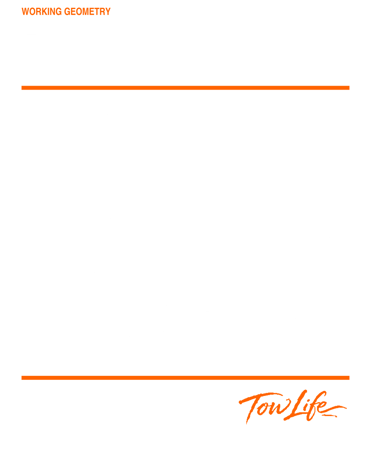 Tow Life design 77 — 1075S / WORKING GEOMETRY