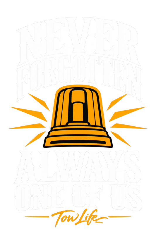 Tow Life design 84 — Always One of Us