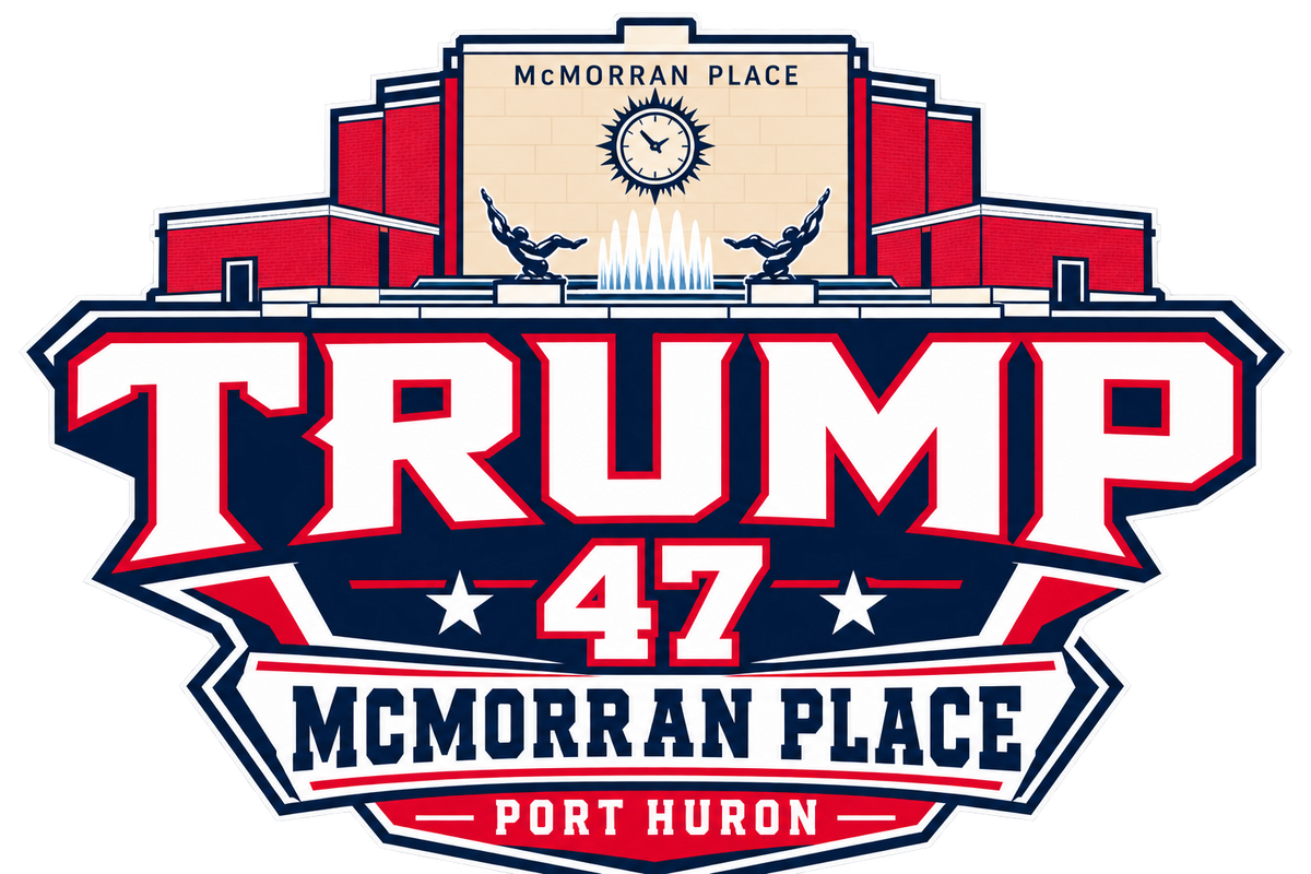 McMorran Arena Badge original artwork