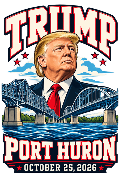 Port Huron original print artwork