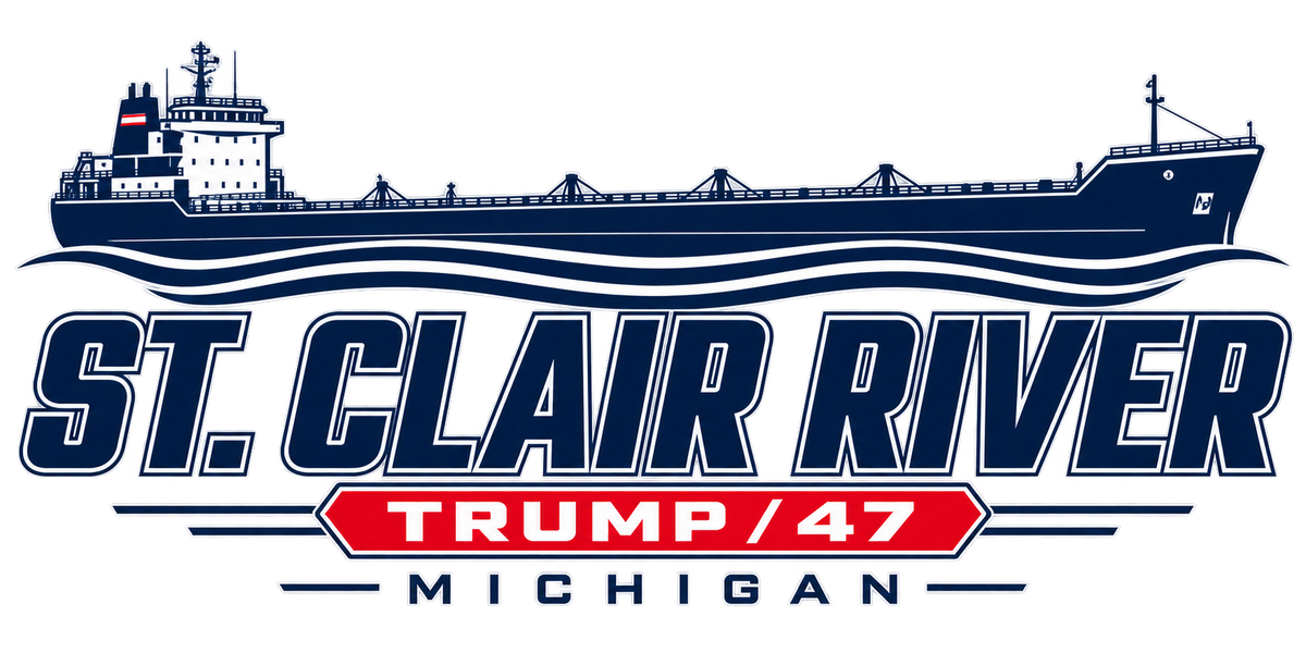 St. Clair River Current original artwork