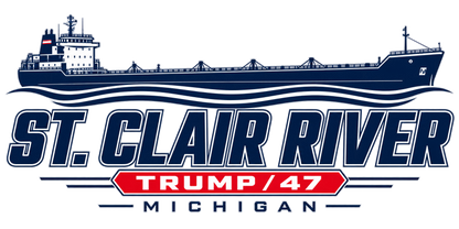 St. Clair River Current original artwork