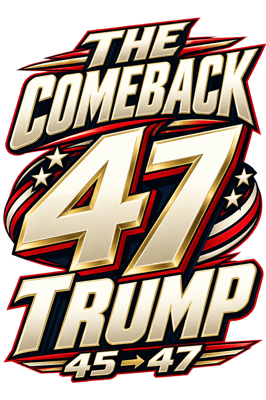 The Comeback original print artwork